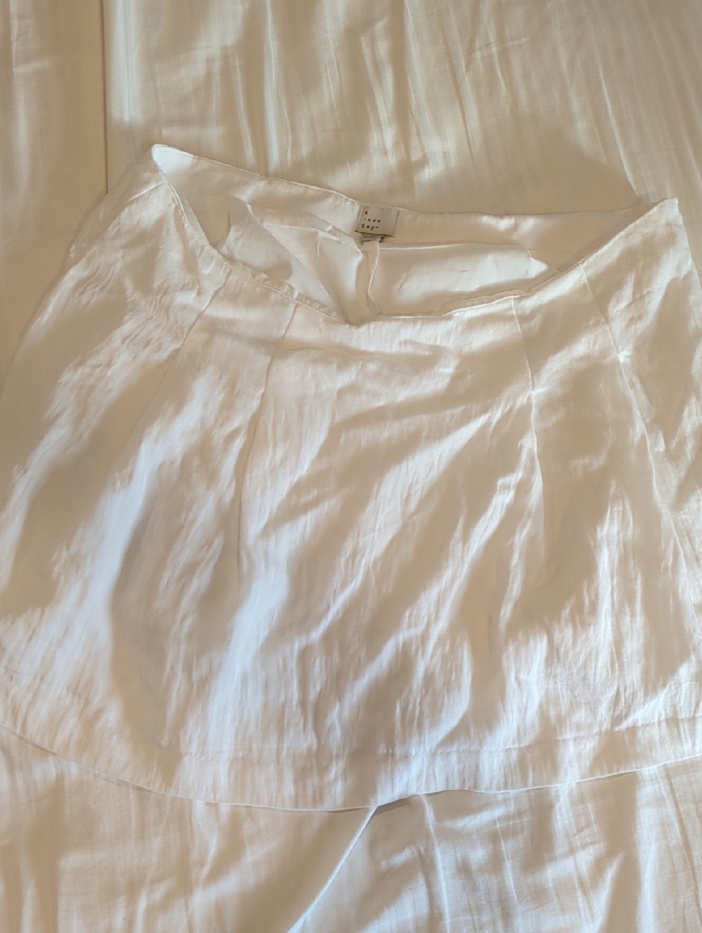 a new day breezy White Skort